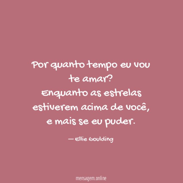 Até o fim dos tempos…