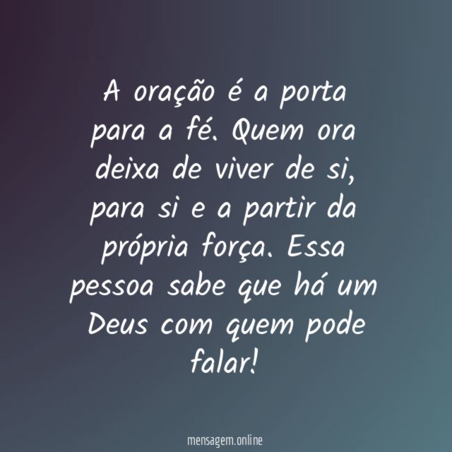 Porta para a fé