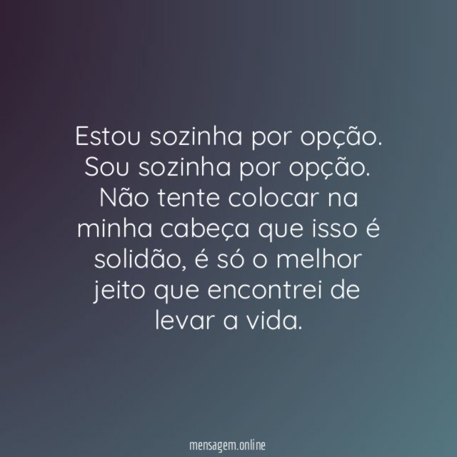 Meu jeito de levar a vida
