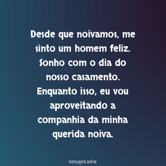 Noiva querida