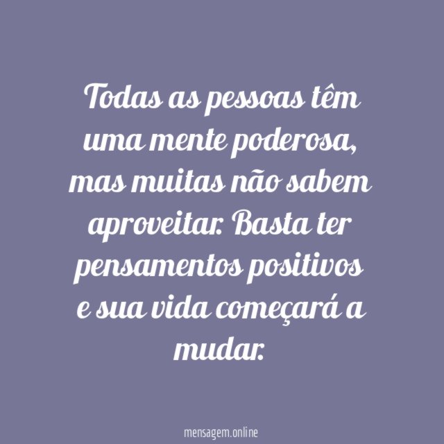 Mente poderosa