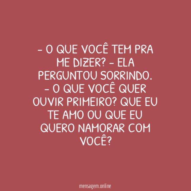 Pedido de amor
