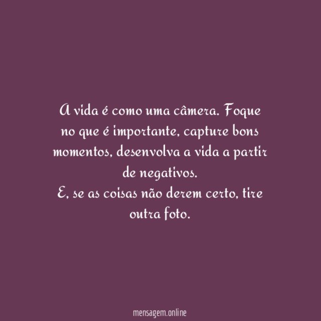 Fotografias da vida