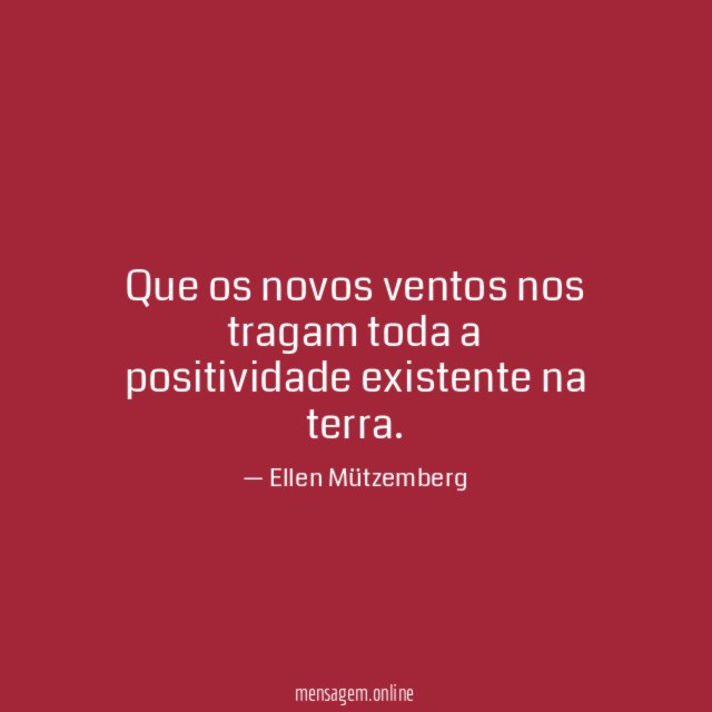 Novos ventos