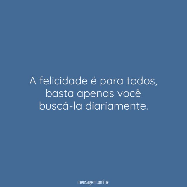 Felicidade