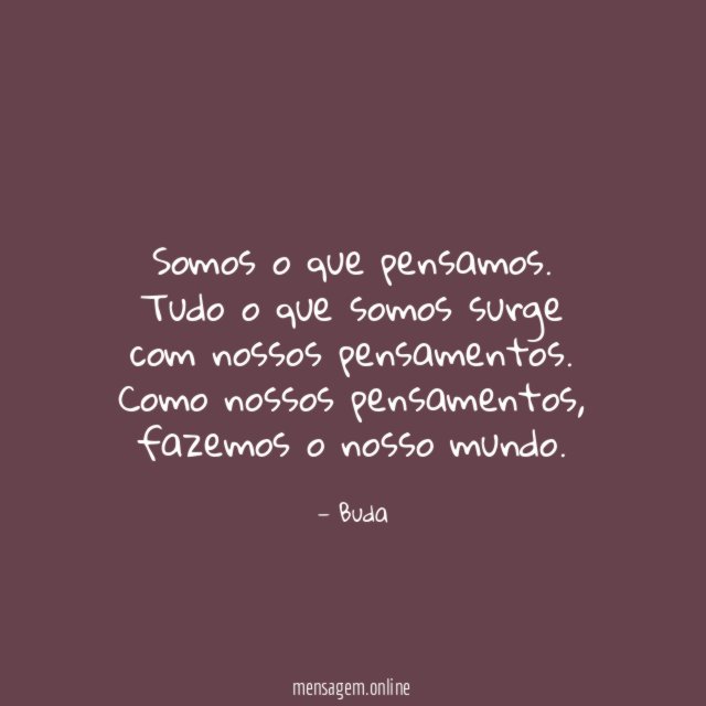 Nossos Pensamentos