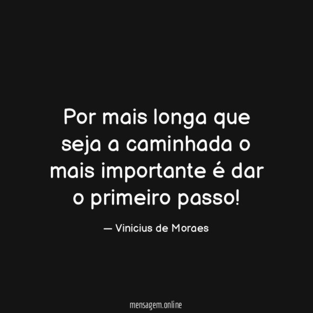 Longa caminhada