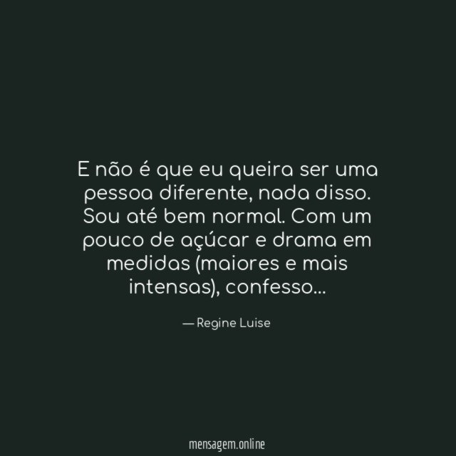 Com mais drama e mais açúcar