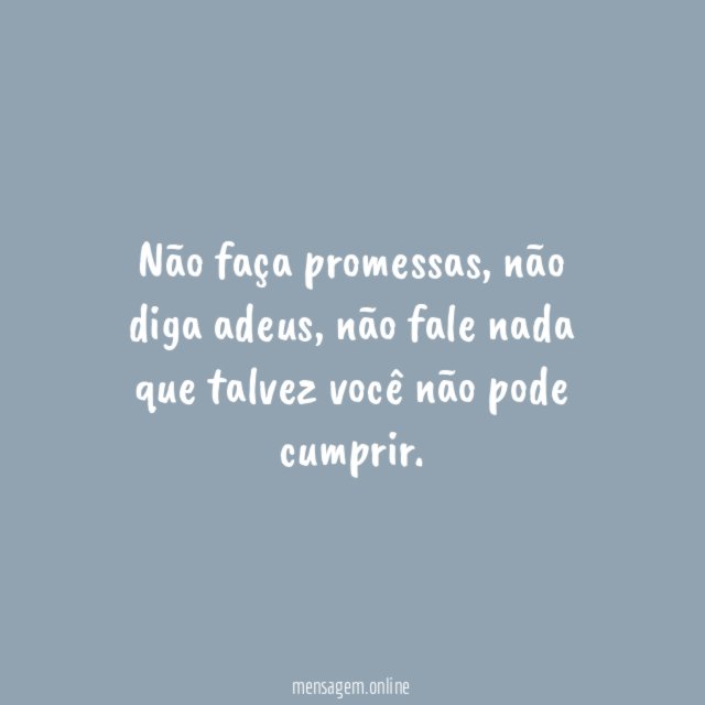 Não