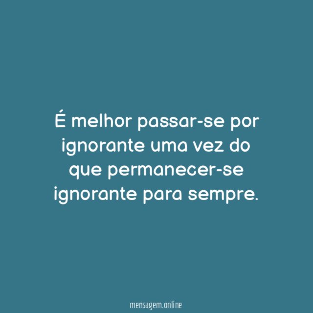 Ignorância