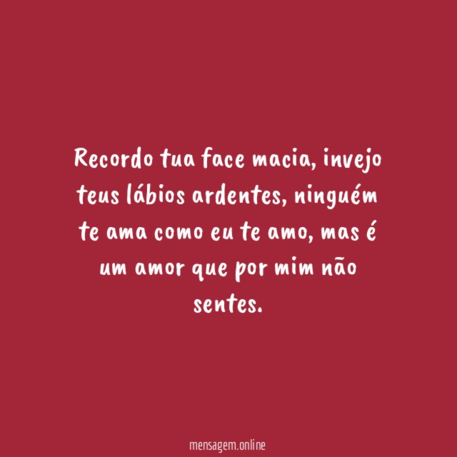 Não Me Amas