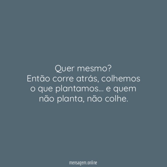 Corra atrás