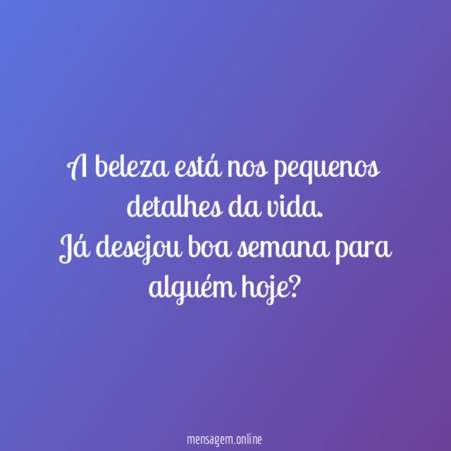 Pequenos detalhes