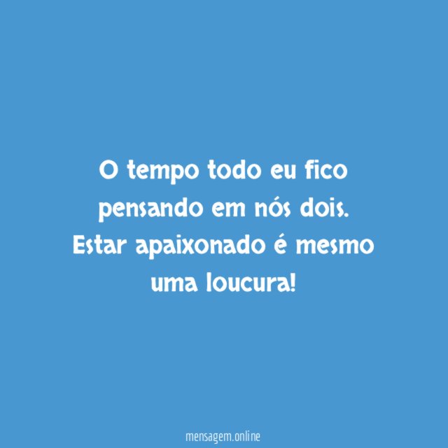 Pensando em nós dois