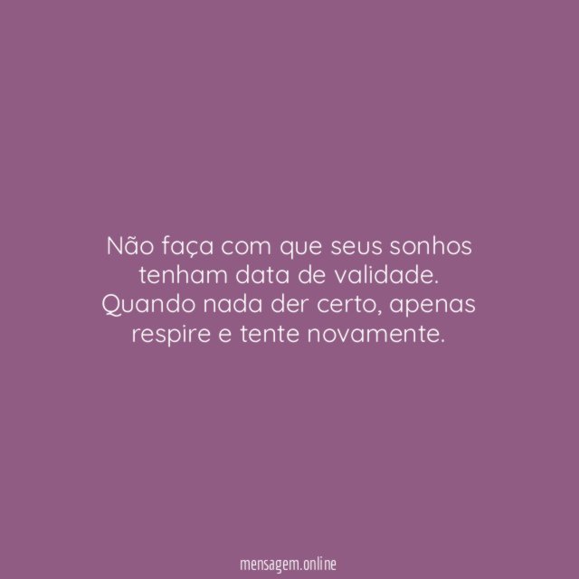 Data de validade