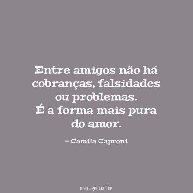 Entre amigos