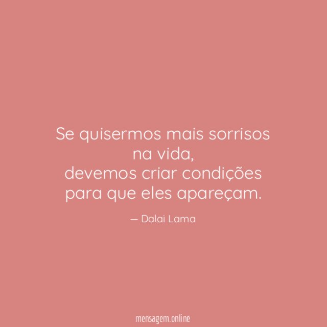 Mais sorrisos
