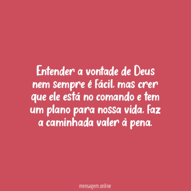 Nem sempre é fácil…