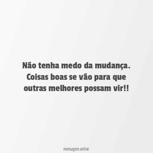 Mudança