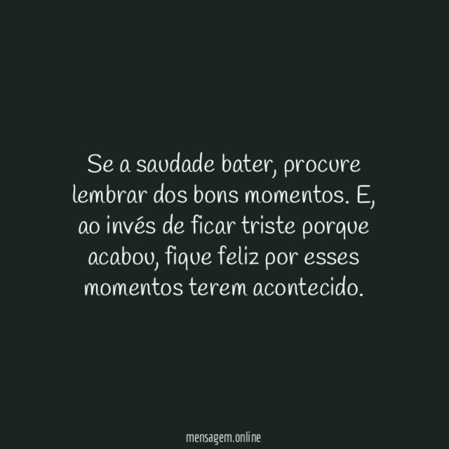 Bons momentos