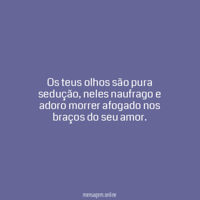 Pura sedução