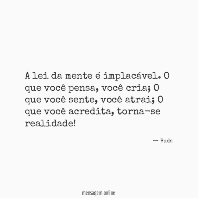 Lei da mente