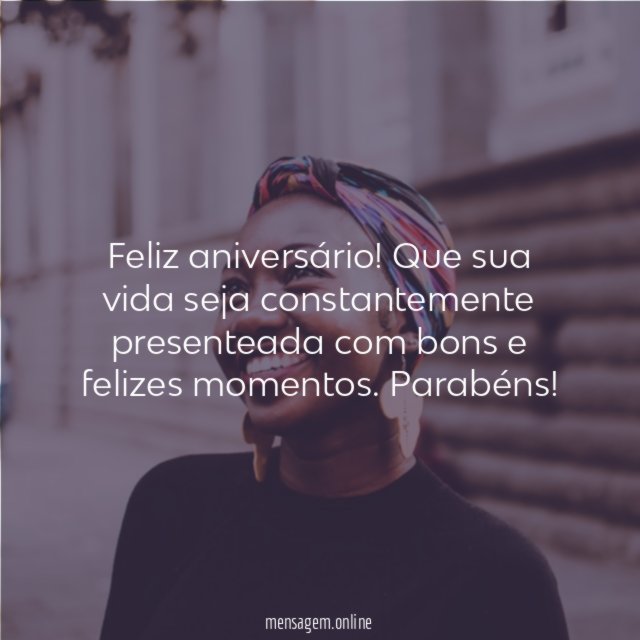 Feliz aniversário