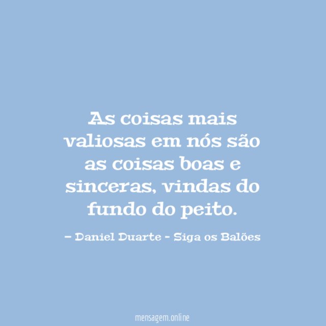 Valores da vida