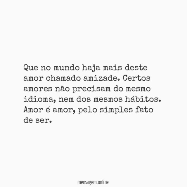 Amizade