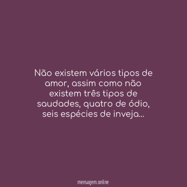 Se o amor não sustenta a relação