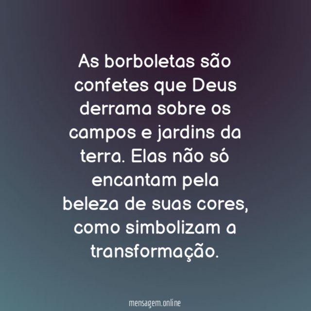 Cadê as borboletas?