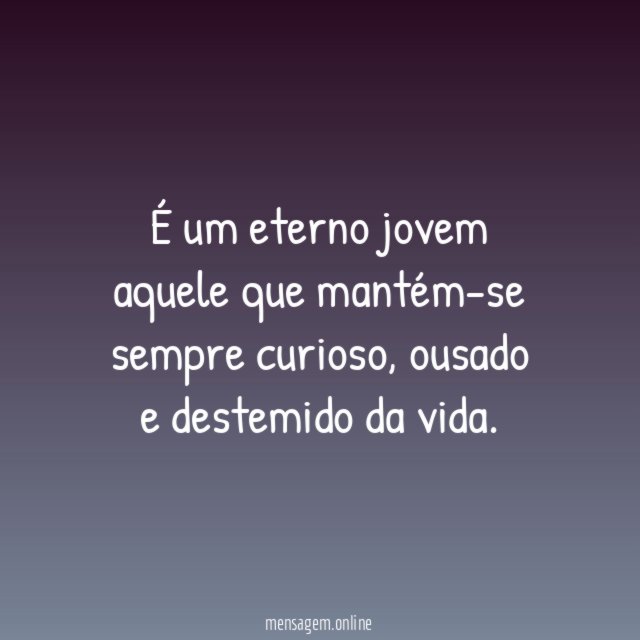 Eterno jovem