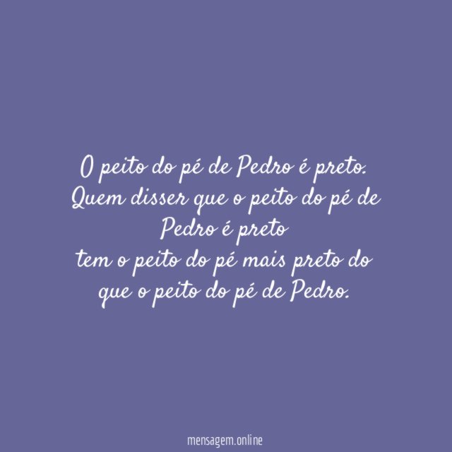 Pé do Pedro