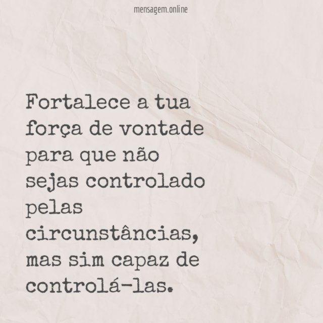 Força de vontade