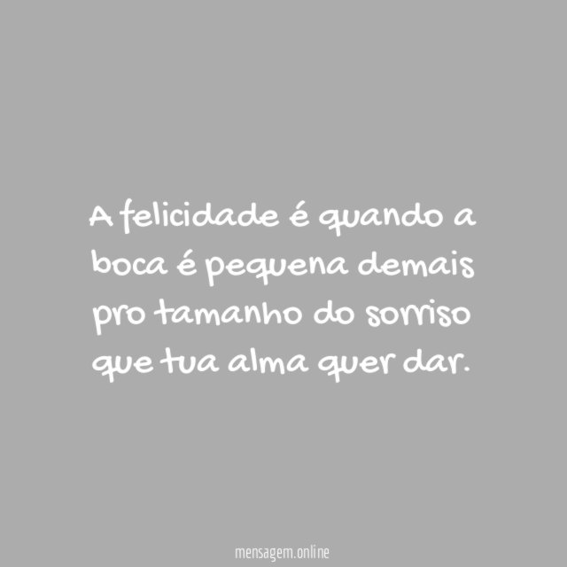 Felicidade