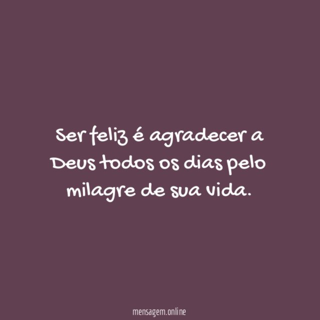 Agradecer a Deus