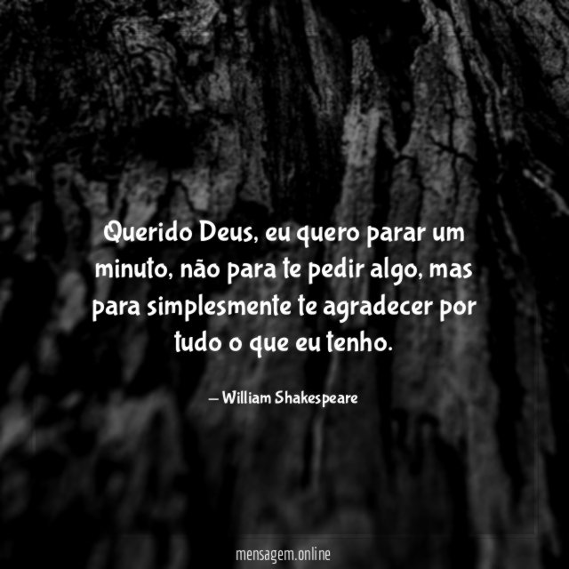 Querido Deus