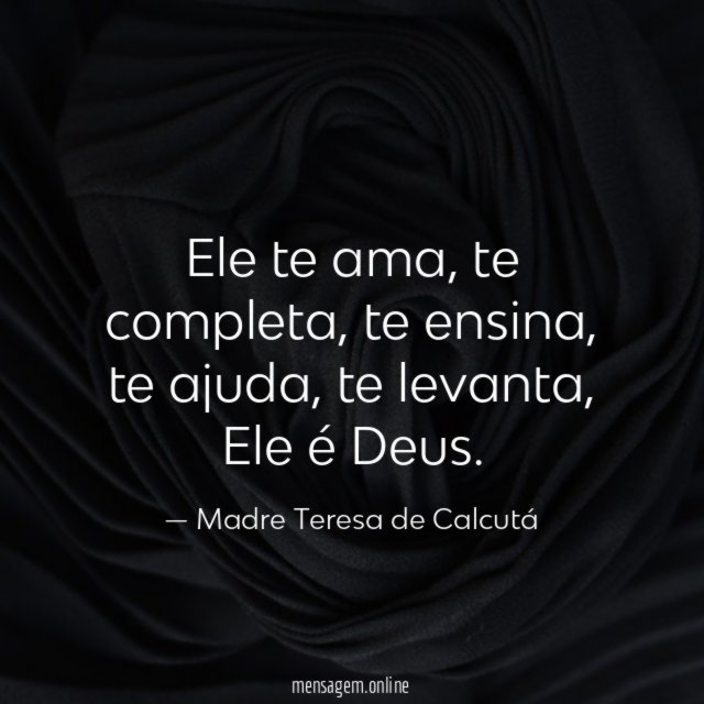 Ele te ama