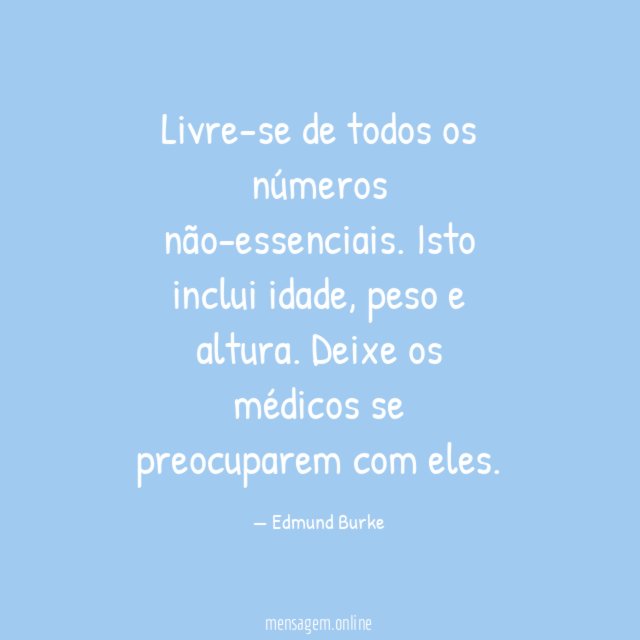 Livre-se de todos os números não-essenciais
