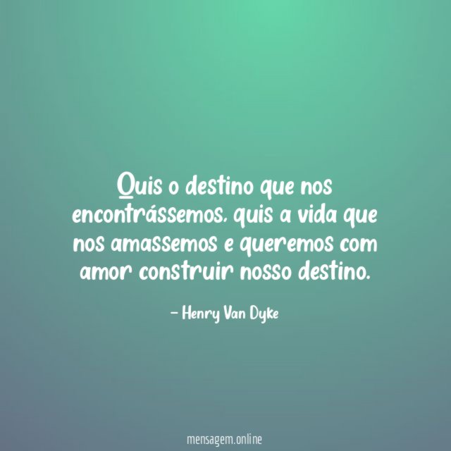Quis o destino que nos encontrássemos