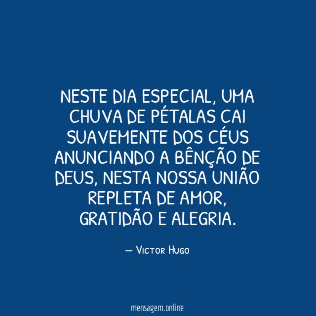 Neste dia especial
