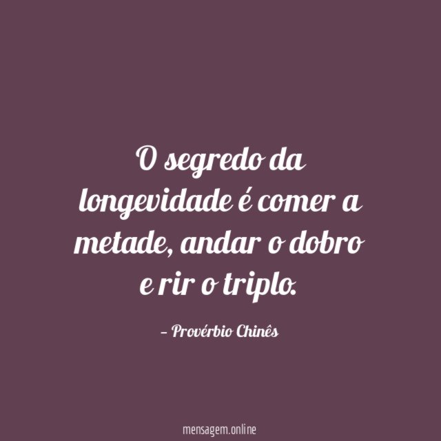 O segredo da longevidade é comer a metade