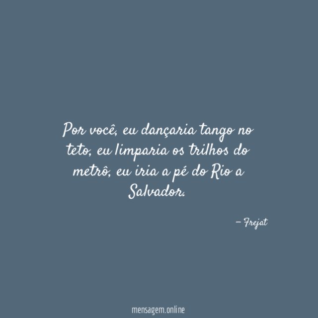 Por você