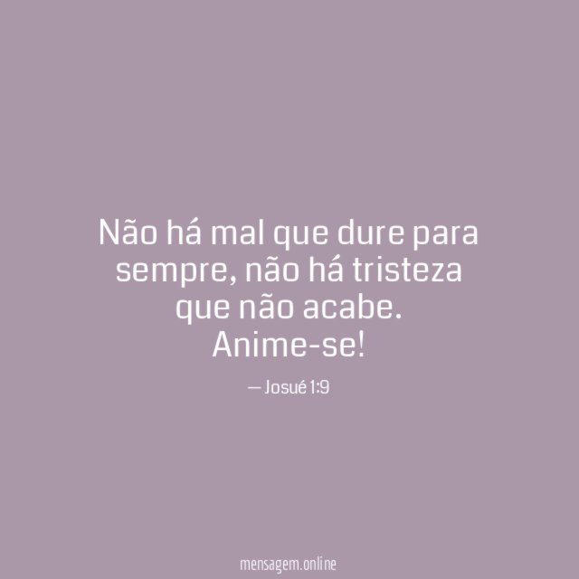 Não há mal que dure para sempre