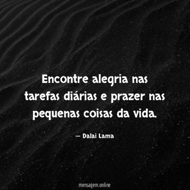 Encontre alegria nas tarefas diárias e prazer nas
