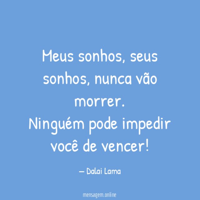 Meus sonhos