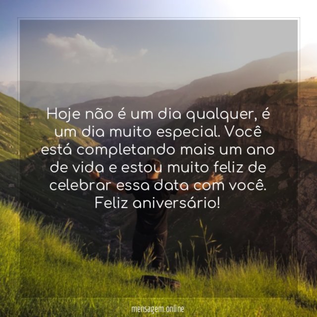 Hoje não é um dia qualquer