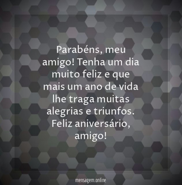 Parabéns