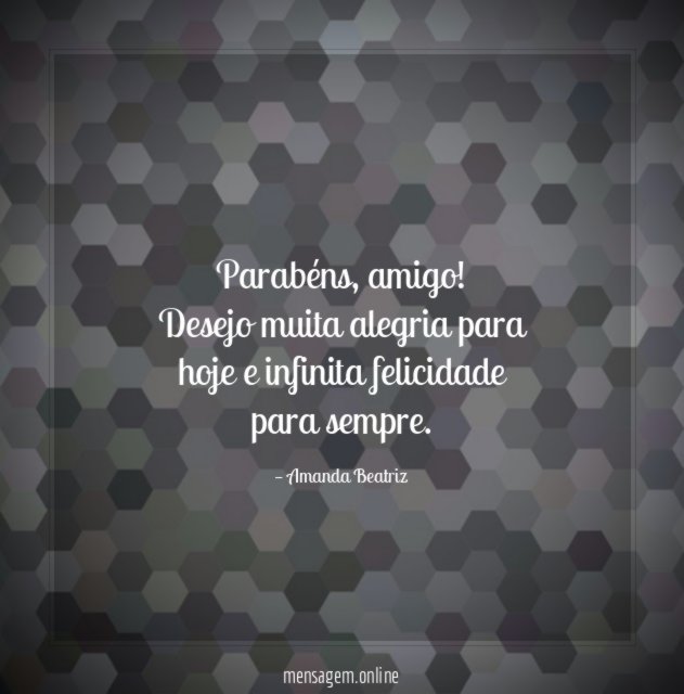 Parabéns