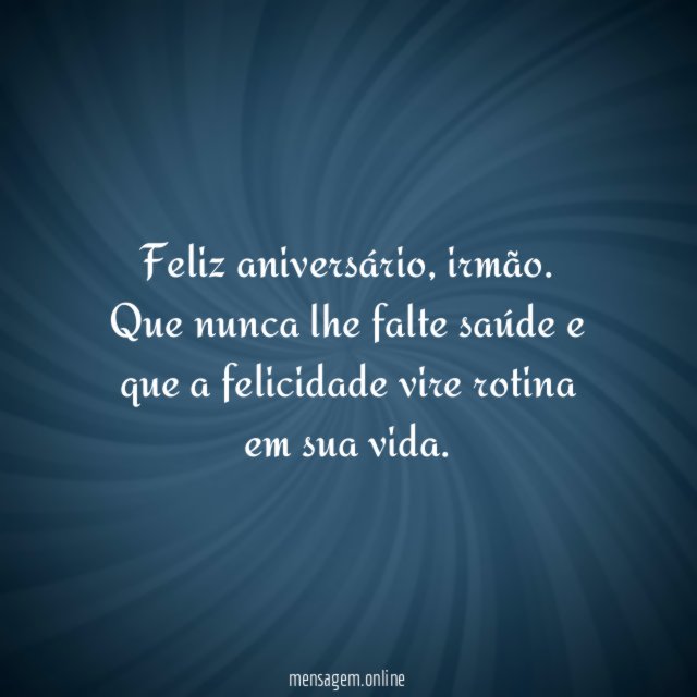 Feliz aniversário